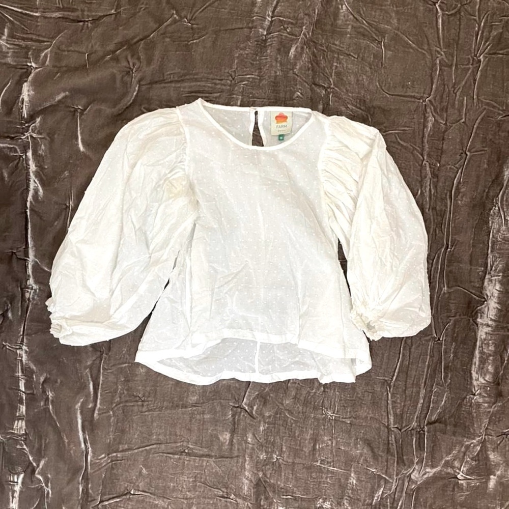 Farm rio flounce top